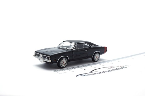 Dodge charger schwarz 1 - schwarz, 1:87